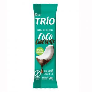 TRIO SM 3X20G COCO COM CHOCOLATE 