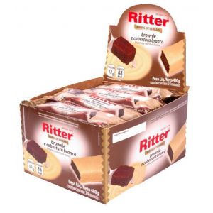 RITTER CEREAL DP 24X20G BROWNIE BRANCO