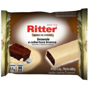 RITTER CEREAL SM 03X20G BROWNIE BRANCO