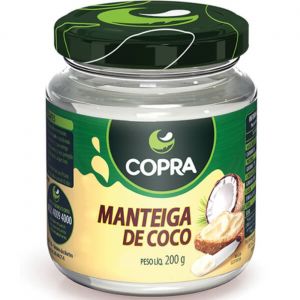 COPRA MANTEIGA COCO 200G TRADIC