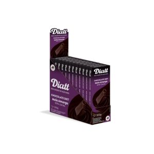 DIATT CHOCOLATE DIET 12X25G AMARGO