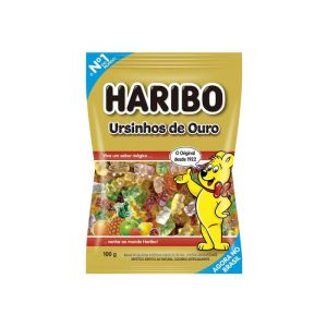 HARIBO BALA GEL 12X80G URSINHOS OURO
