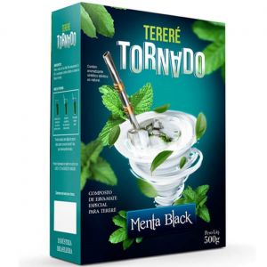 TERERE TORNADO 500G MENTA BLACK 