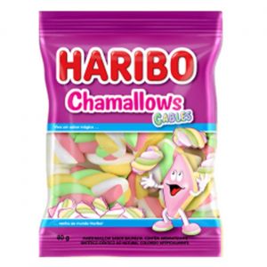 HARIBO MARSHMALLOW 12X80G CABLES