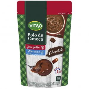 VITAO BOLO CANECA 16X55G CHOCOLATE