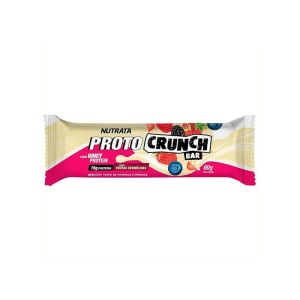 NUTRATA CRUNCH BAR FRUTAS VERMEL 10X60GR