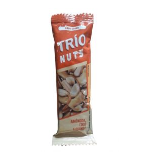 TRIO NUTS DP 12X25G AMENDOA COCO QUINOA