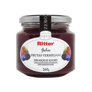 RITTER GELEIA ZERO 260G FRUTAS VERMELHAS