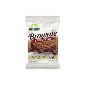 VITALIN BROWNIE ZERO 8X35G S/G CAPPUCCI