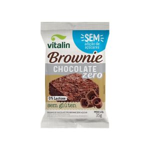 VITALIN BROWNIE ZERO 8X35G S/G CHOCOLATE