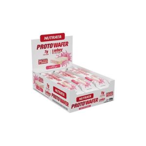 NUTRATA PROTO WAFER 12X30G MORANGO ZERO