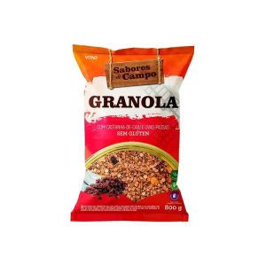S CAMPO GRANOLA S/GLUTEN 800G